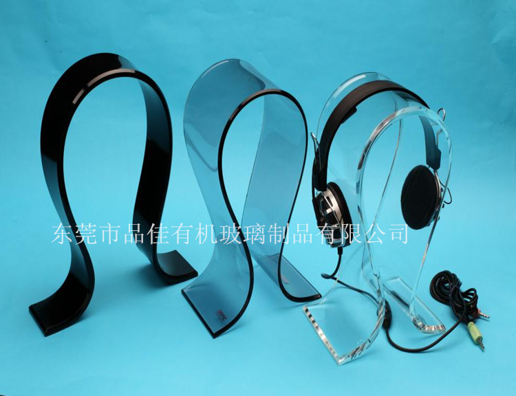 亚克力展示架 耳机展示架 有机玻璃耳机架 来图加工