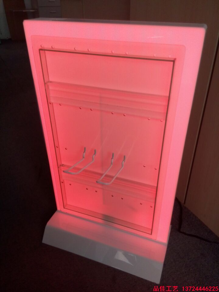 LED展示架 东莞有机玻璃制品 发光展示架